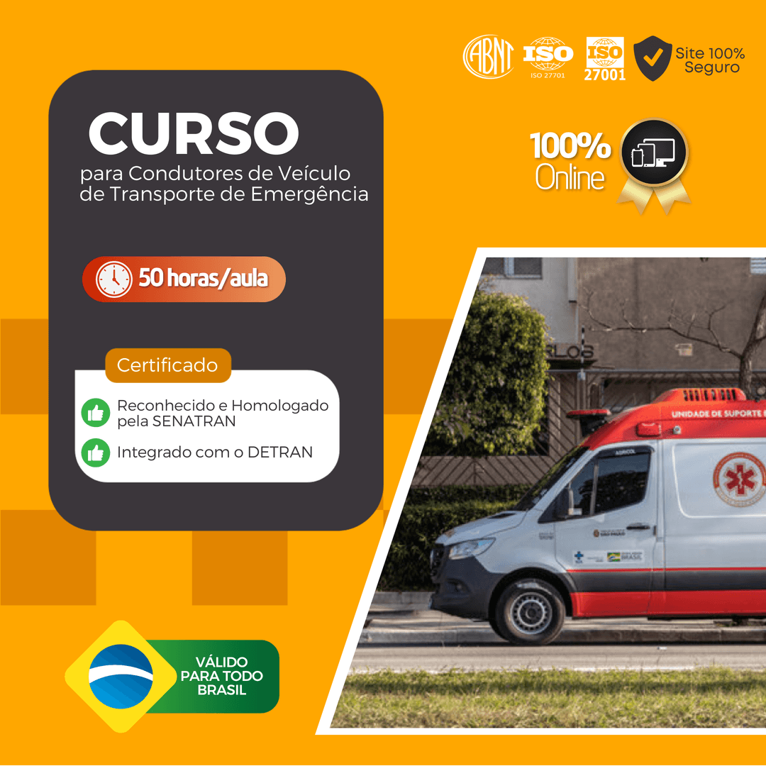 CURSO PARA CONDUTORES DE VEÍCULO DE TRANSPORTE DE ESCOLARES